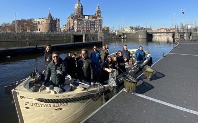 Plastic Fishing in Amsterdam