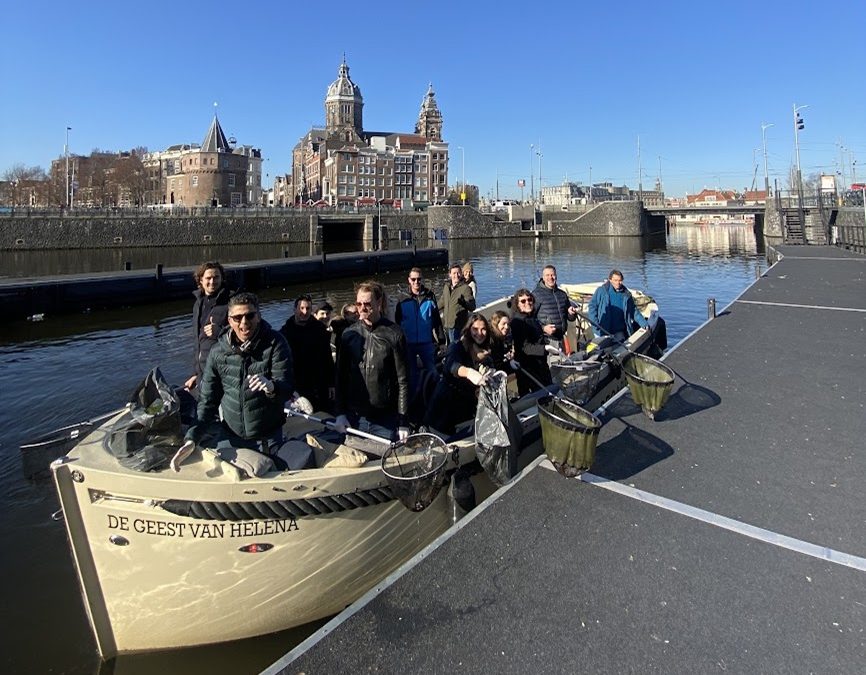 Plastic Fishing in Amsterdam